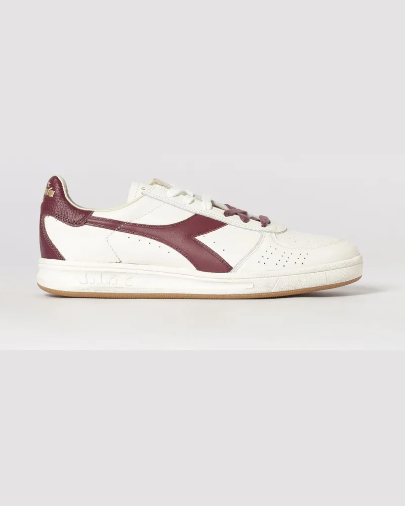 Diadora B.Elite Dominio Sneakers aus genarbtem Leder Violett