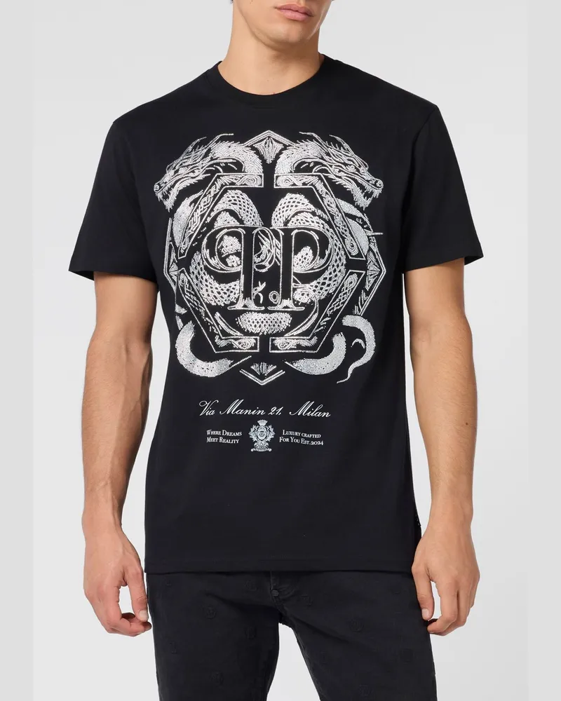 Philipp Plein T-shirt herren Schwarz