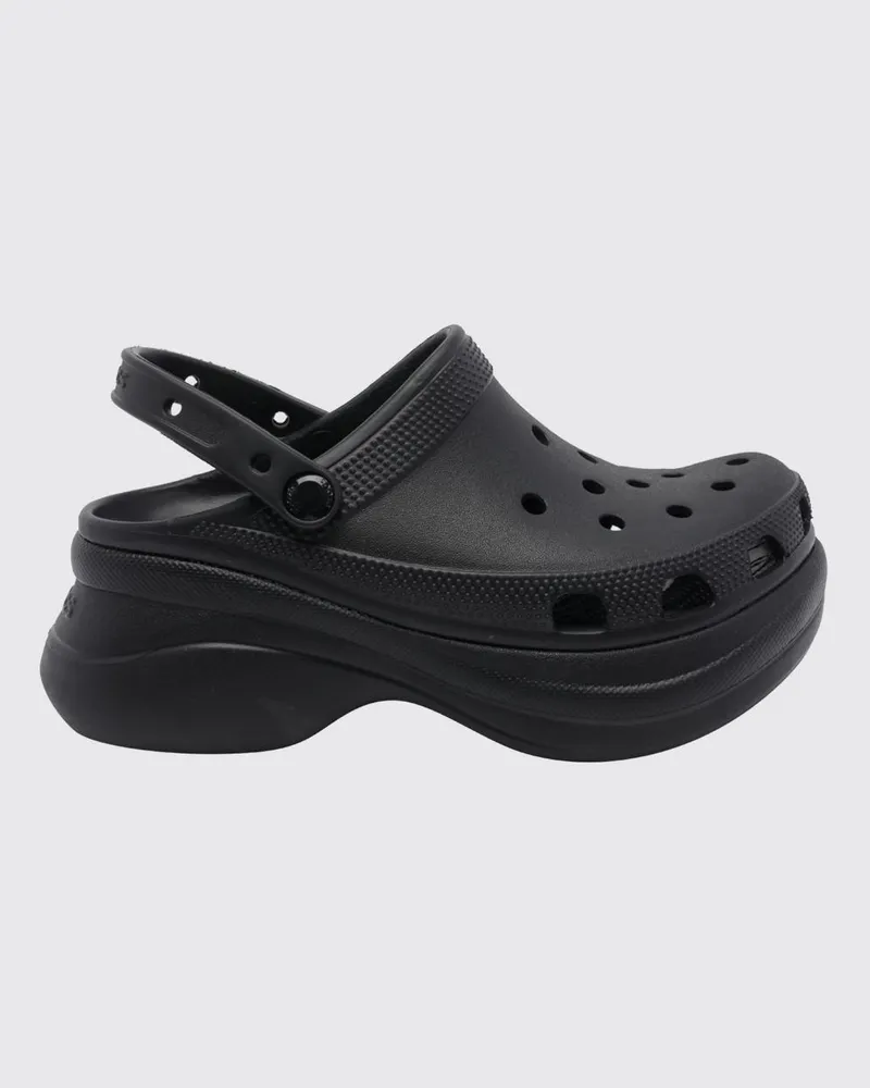 Crocs Sandalen mit absatz damen Schwarz