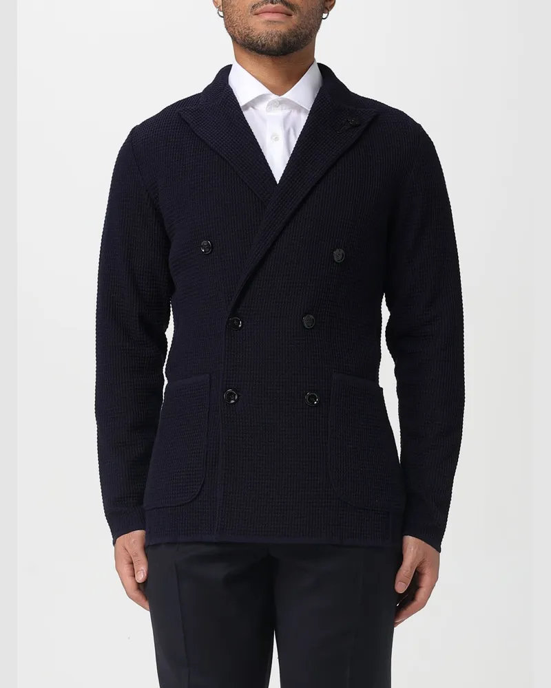 LARDINI Jacke herren Navy
