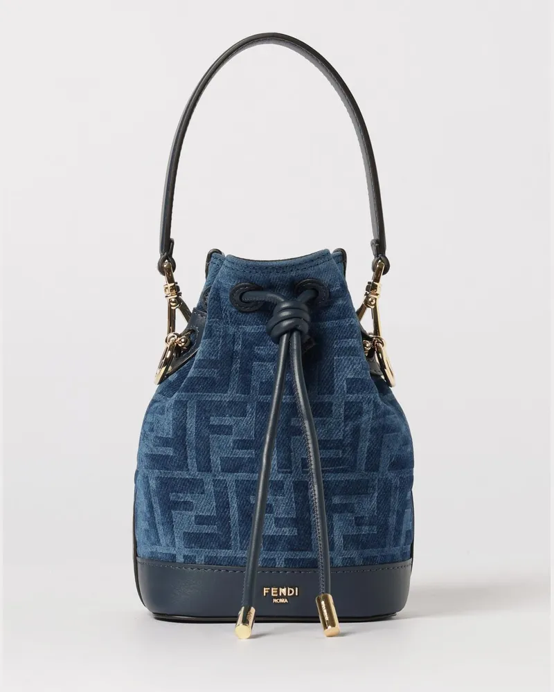Fendi Schultertasche damen Blau