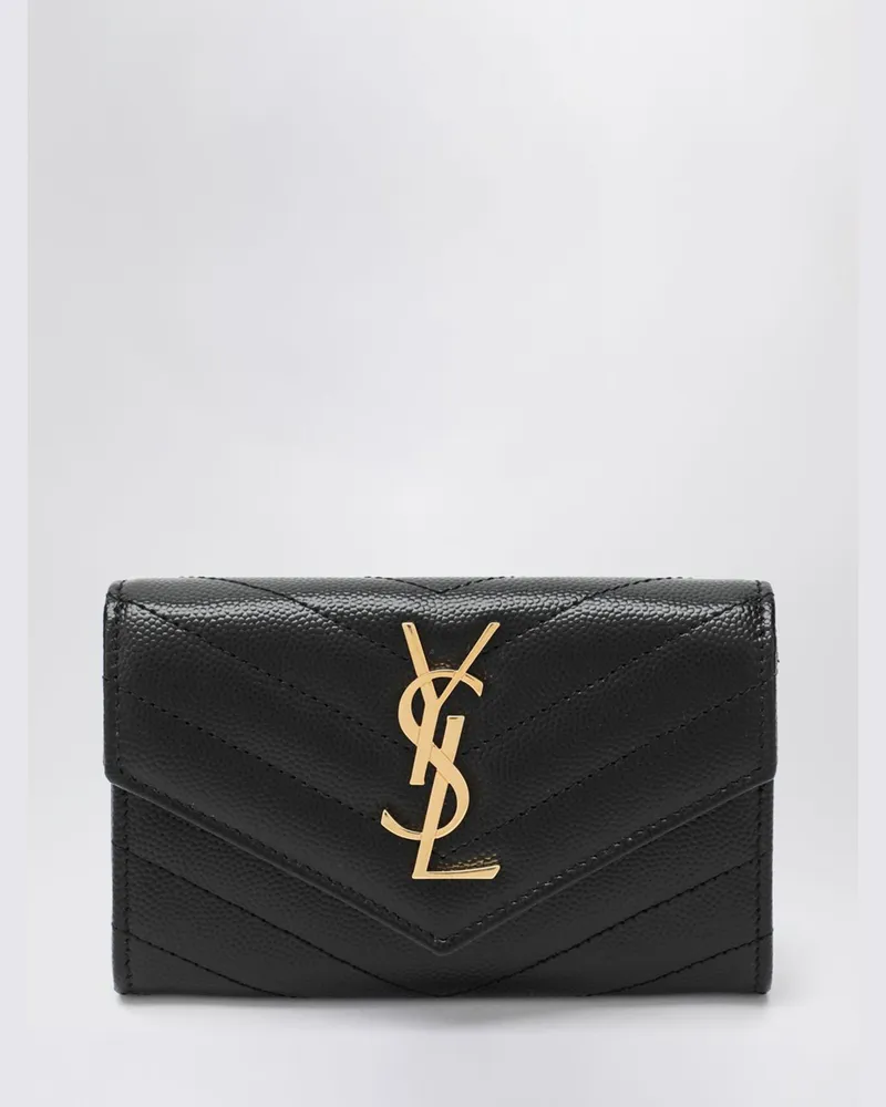 Saint Laurent Geldbeutel damen Schwarz