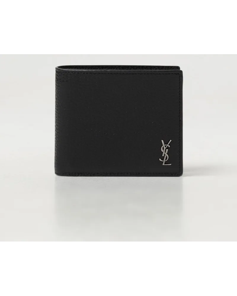 Saint Laurent Portmonnaie Schwarz