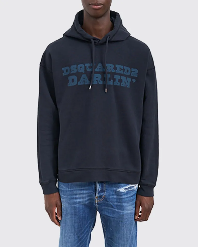 Dsquared2 Sweatshirt herren Blau