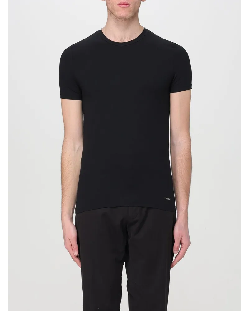 Ermenegildo Zegna T-shirt herren Schwarz