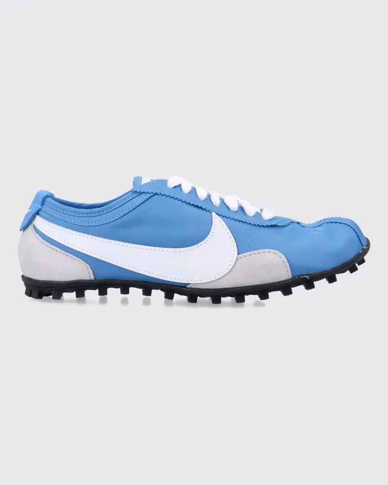 Nike Moon Low-Top-Sneakers aus Nylon und Glattleder mit Swoosh-Logo Blau