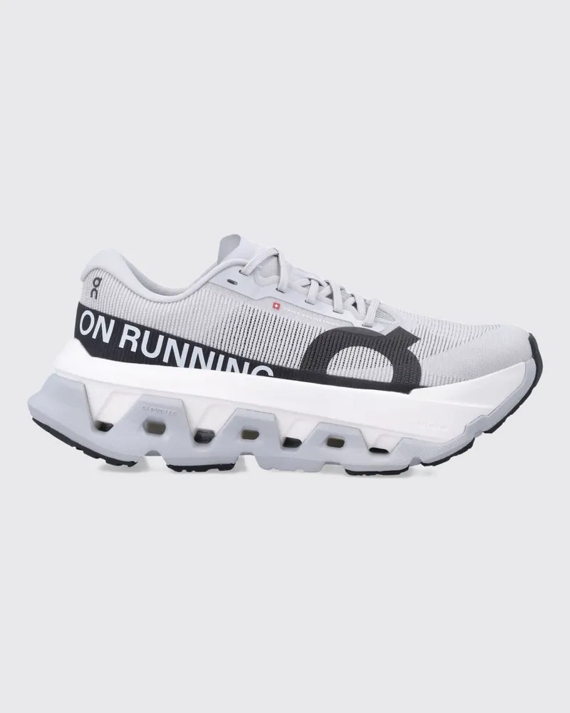 ON Cloudmonster 3 Hyper Sneakers aus recyceltem Mesh mit Dämpfung Grau