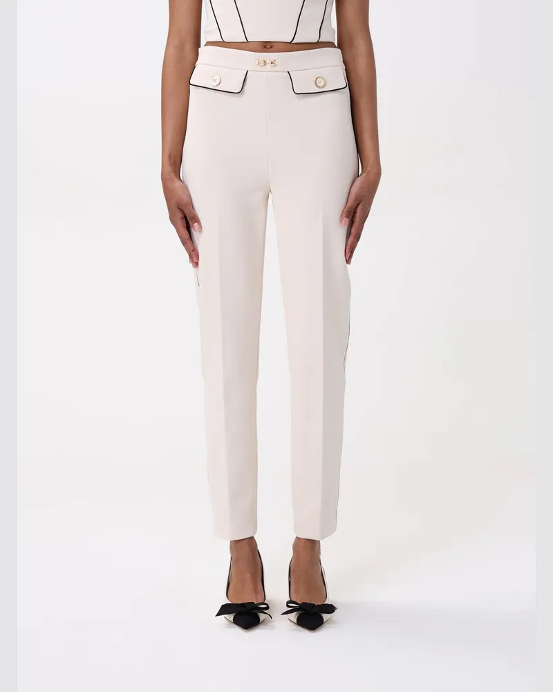 Elisabetta Franchi Hose damen Butter