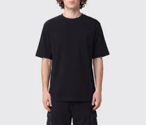Rundhals-T-Shirt aus Baumwolle mit Front-Logo-Print