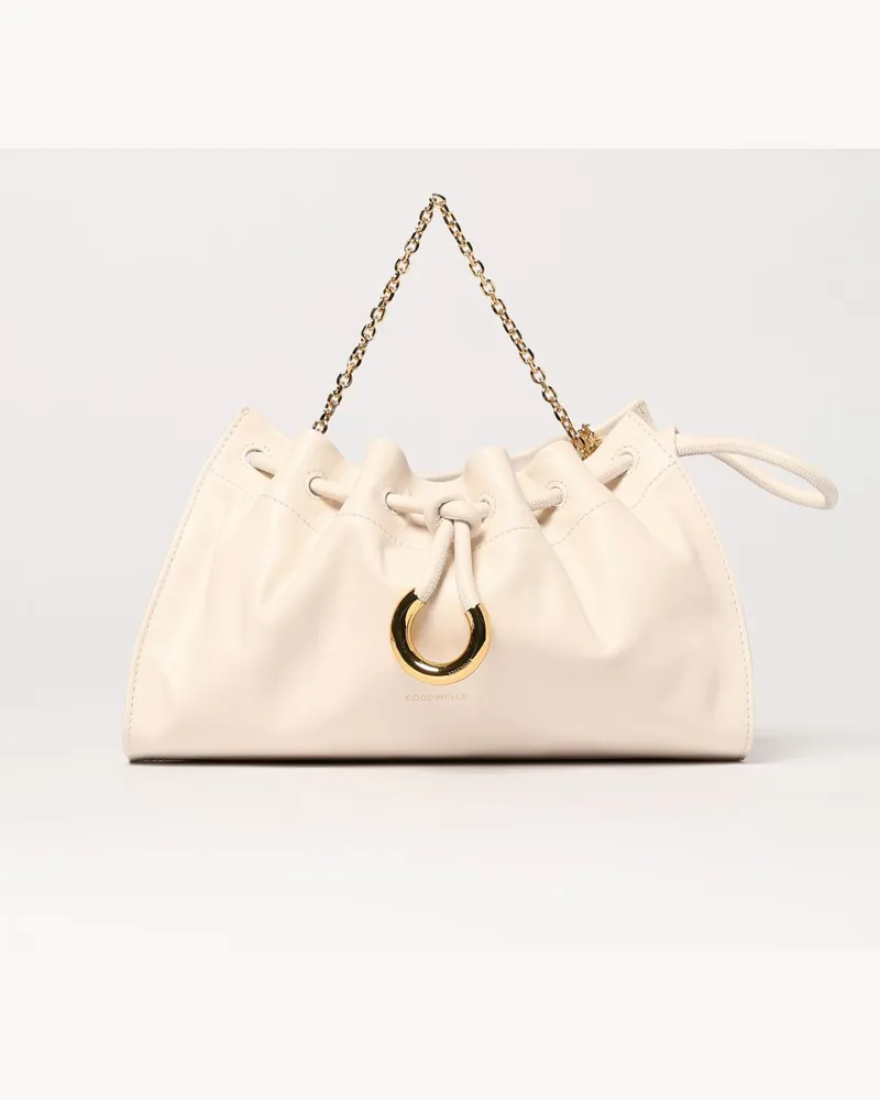 Coccinelle Schultertasche damen Weiß