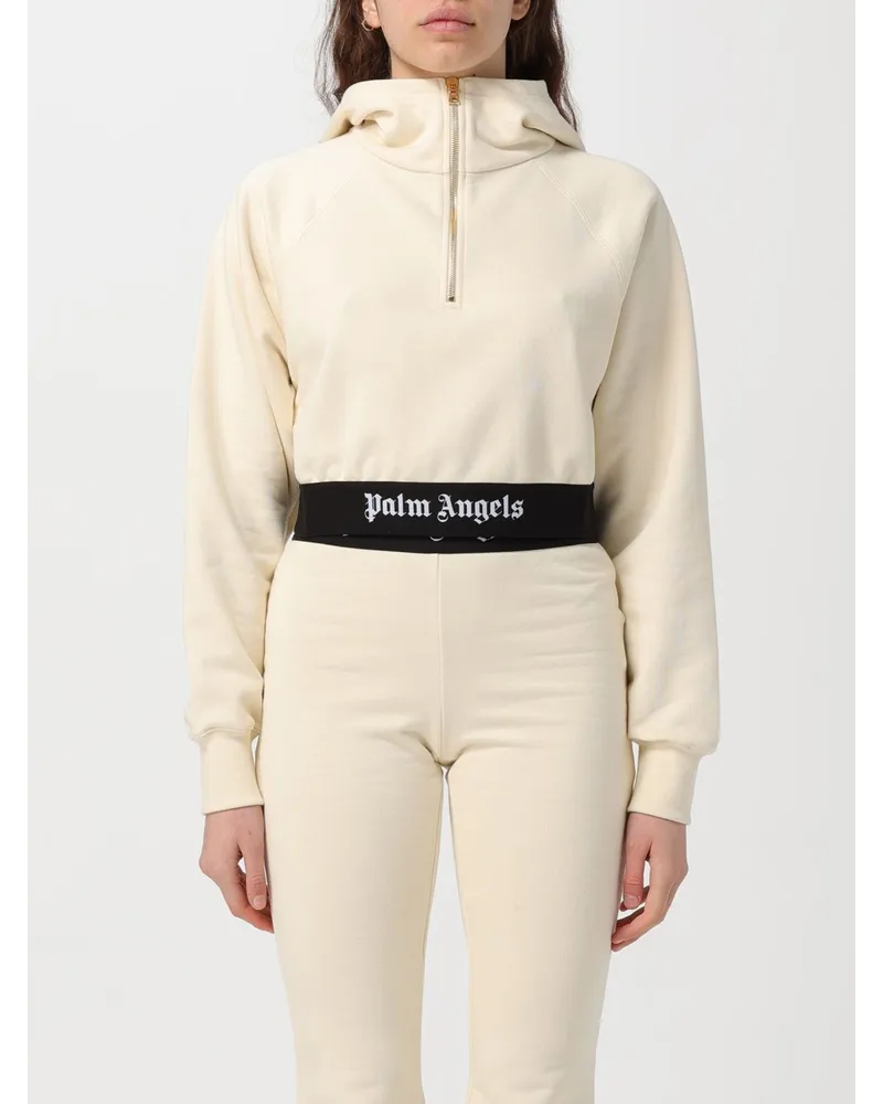 Palm Angels Sweatshirt damen Weiß