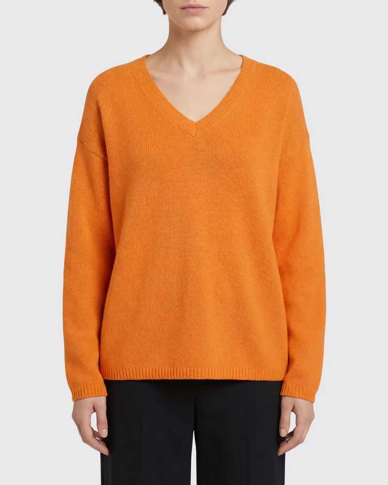 ALLUDE Pullover damen Orange