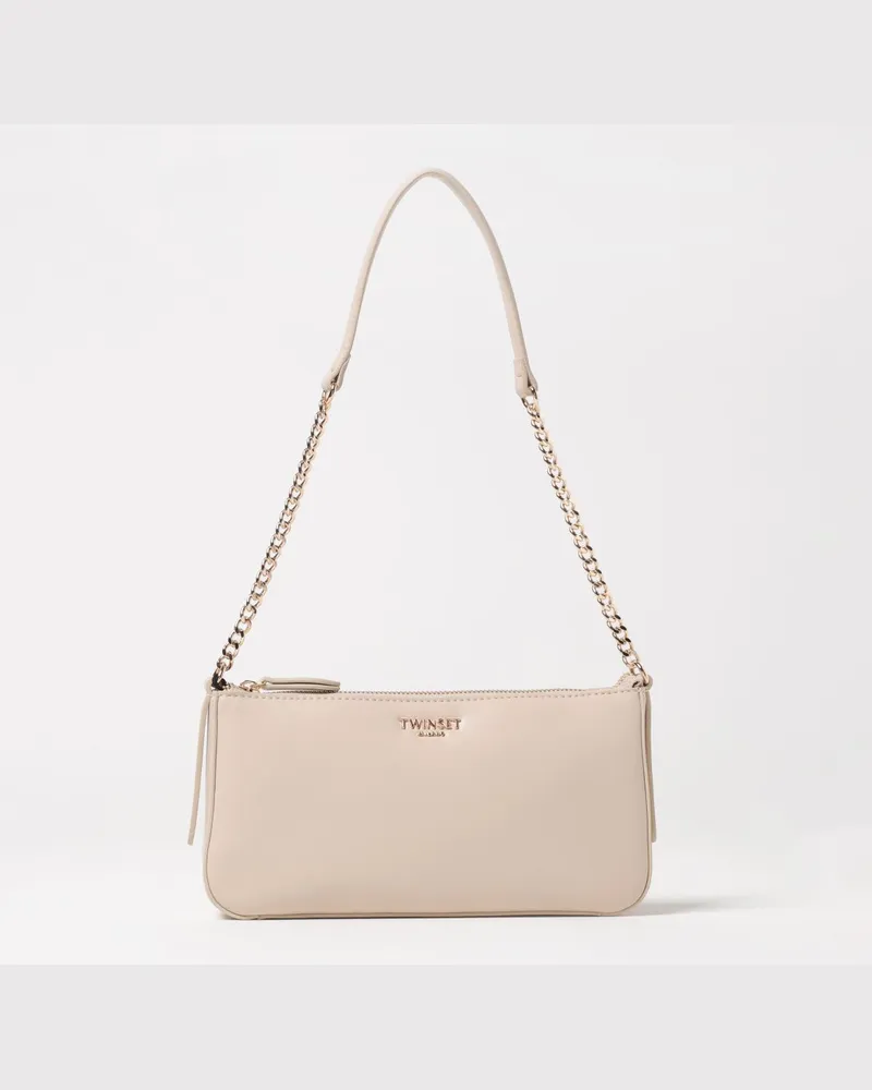 Twin-Set Schultertasche damen Beige