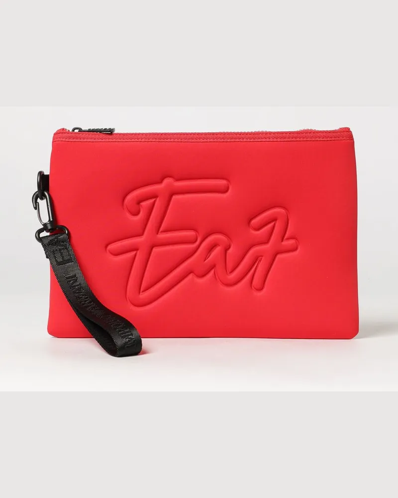 EA7 Schultertasche damen Rot
