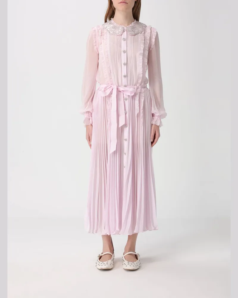 Self-Portrait Kleid damen Pink