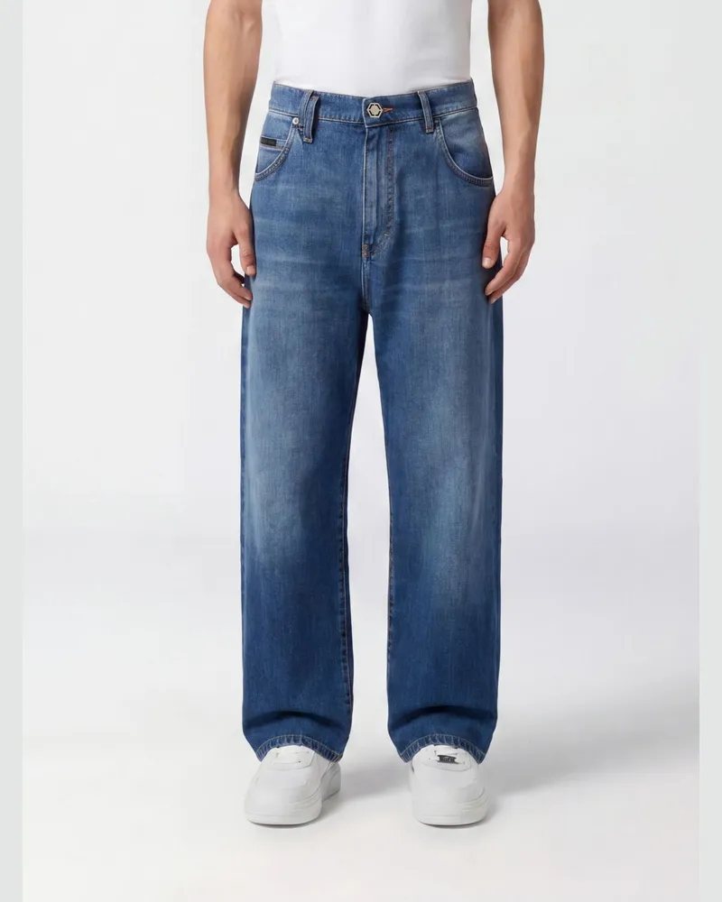 Philipp Plein Jeans herren Blau