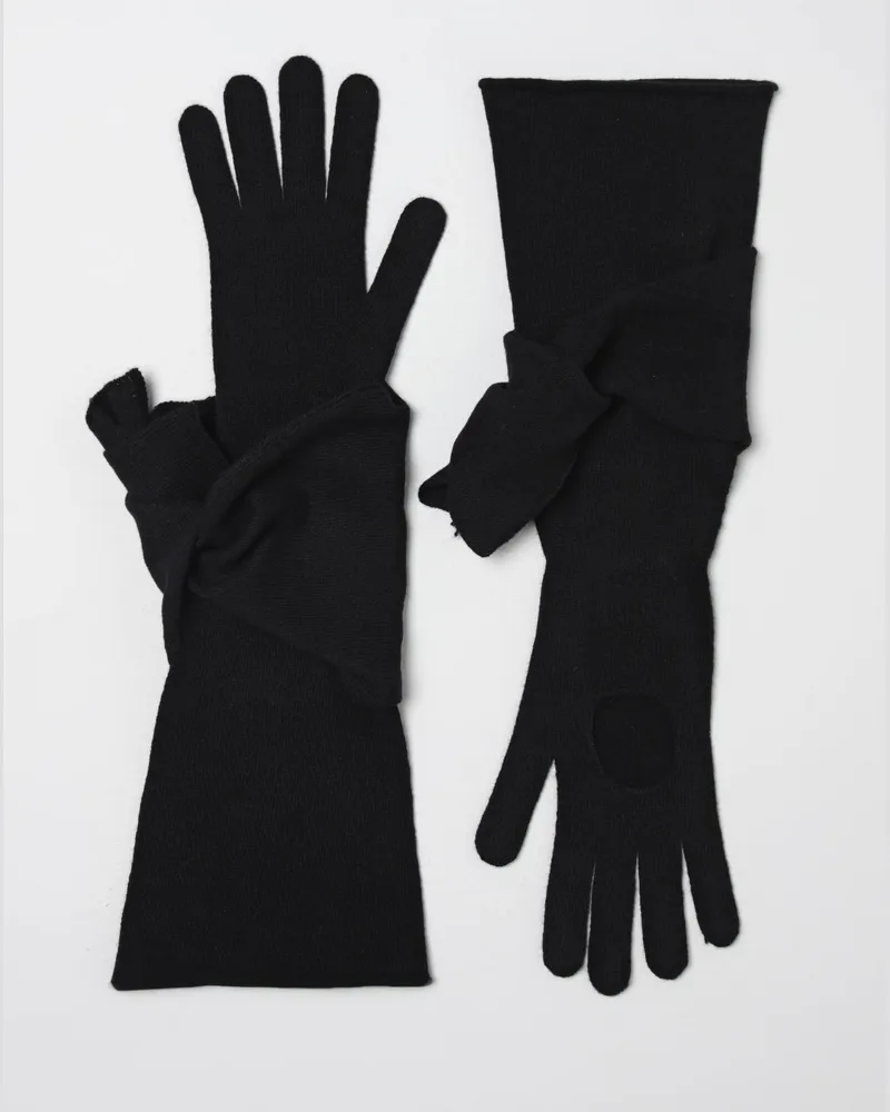 Moschino Handschuhe damen Schwarz