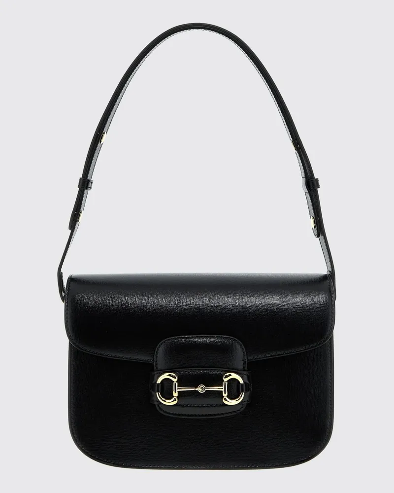 Gucci Horsebit 1955 Ledertasche Schwarz