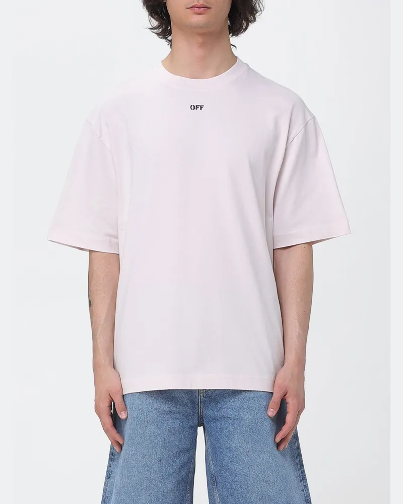 OFF-WHITE T-shirt herren Pink