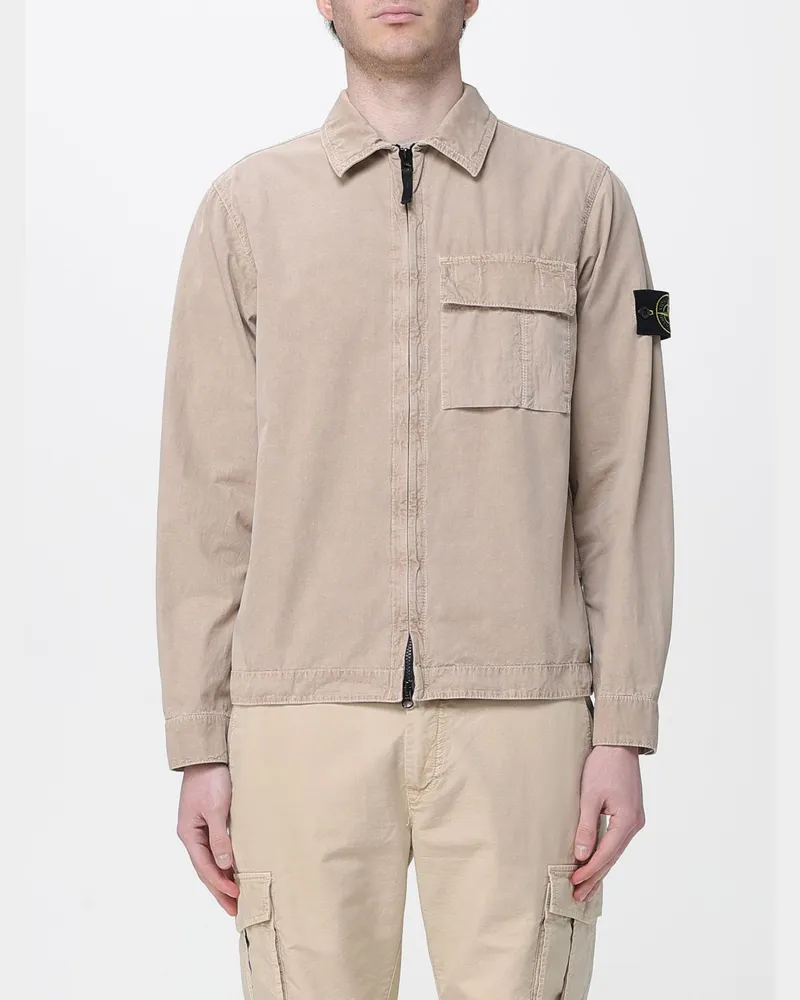 Stone Island Hemd herren Sand