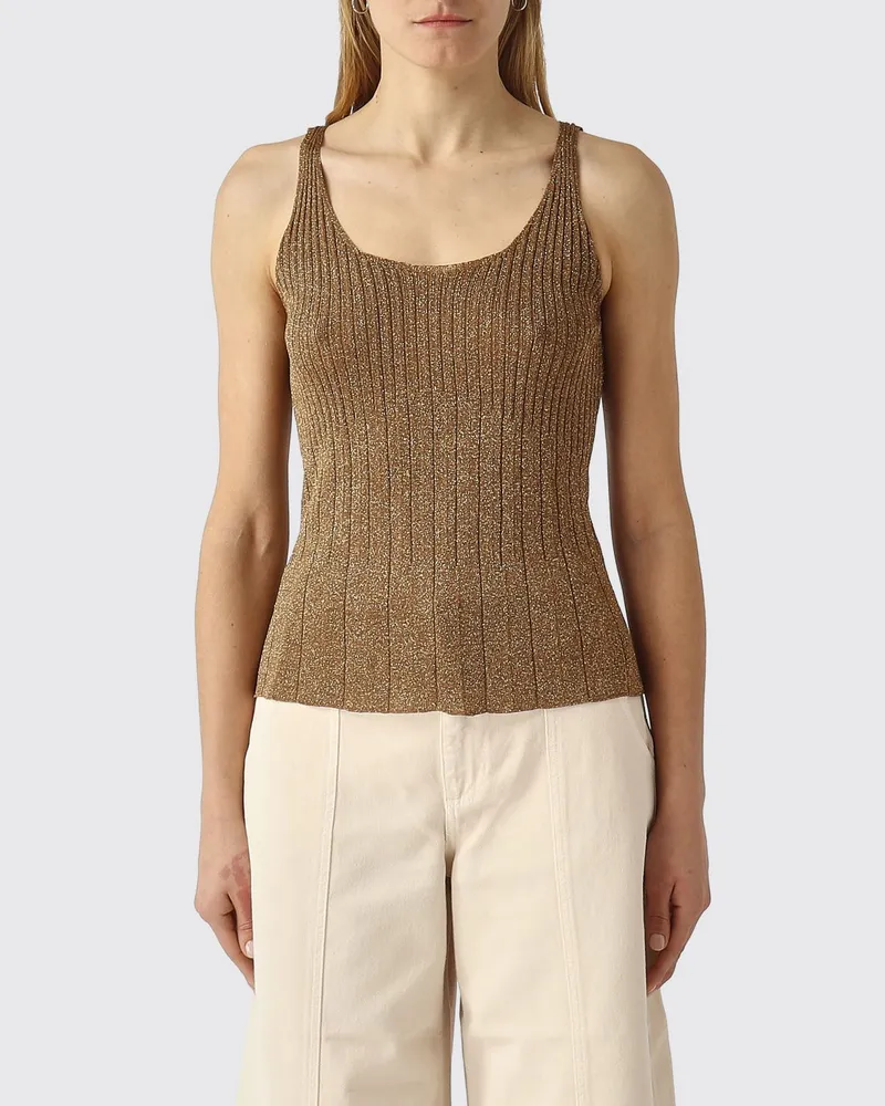 Twin-Set Top damen Gold