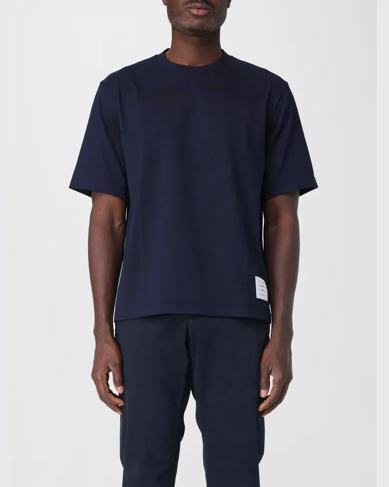 Thom Browne T-shirt herren Navy