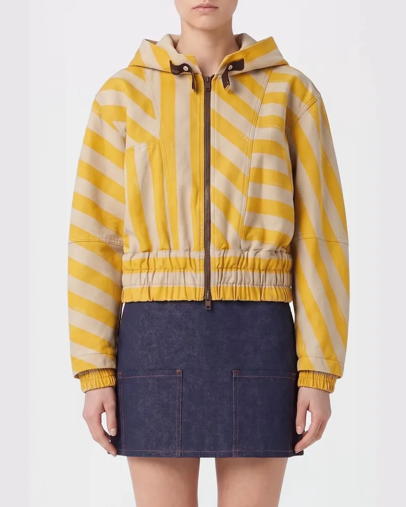 Fendi Jacke damen Gelb