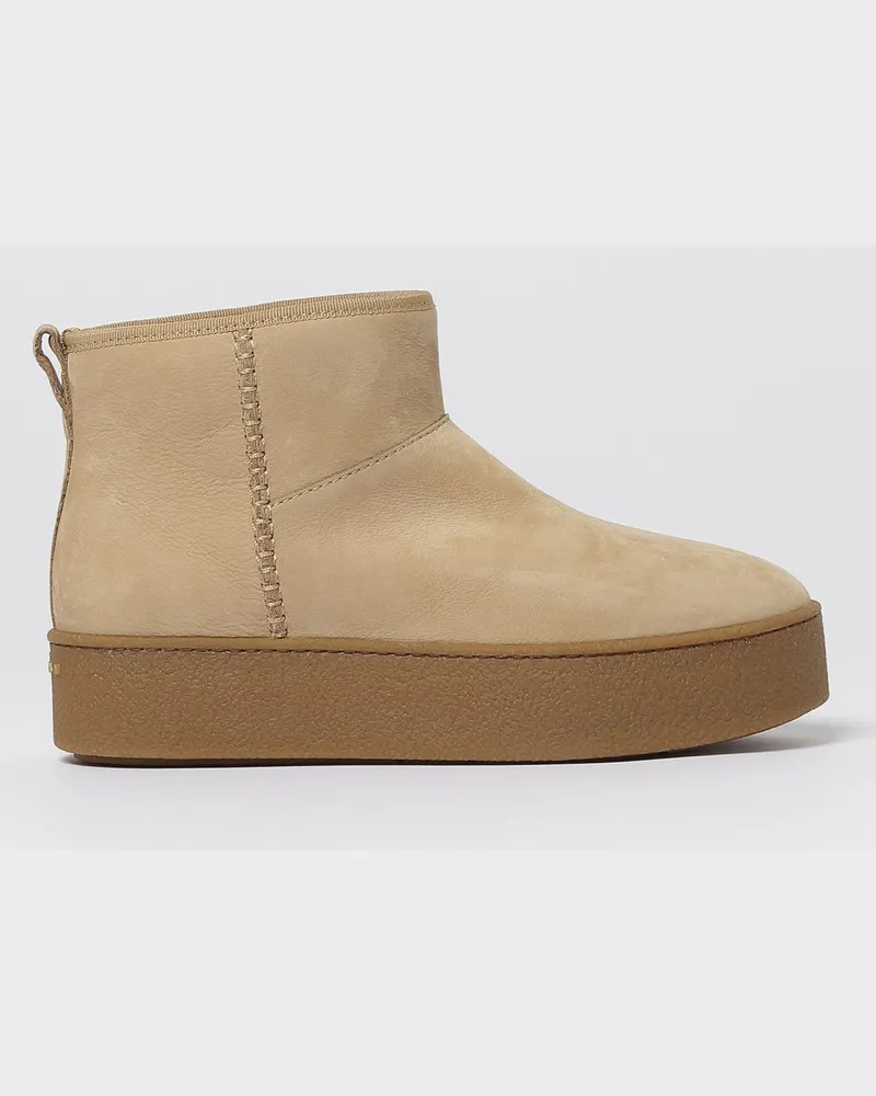Hogan Flache stiefeletten damen Weiß