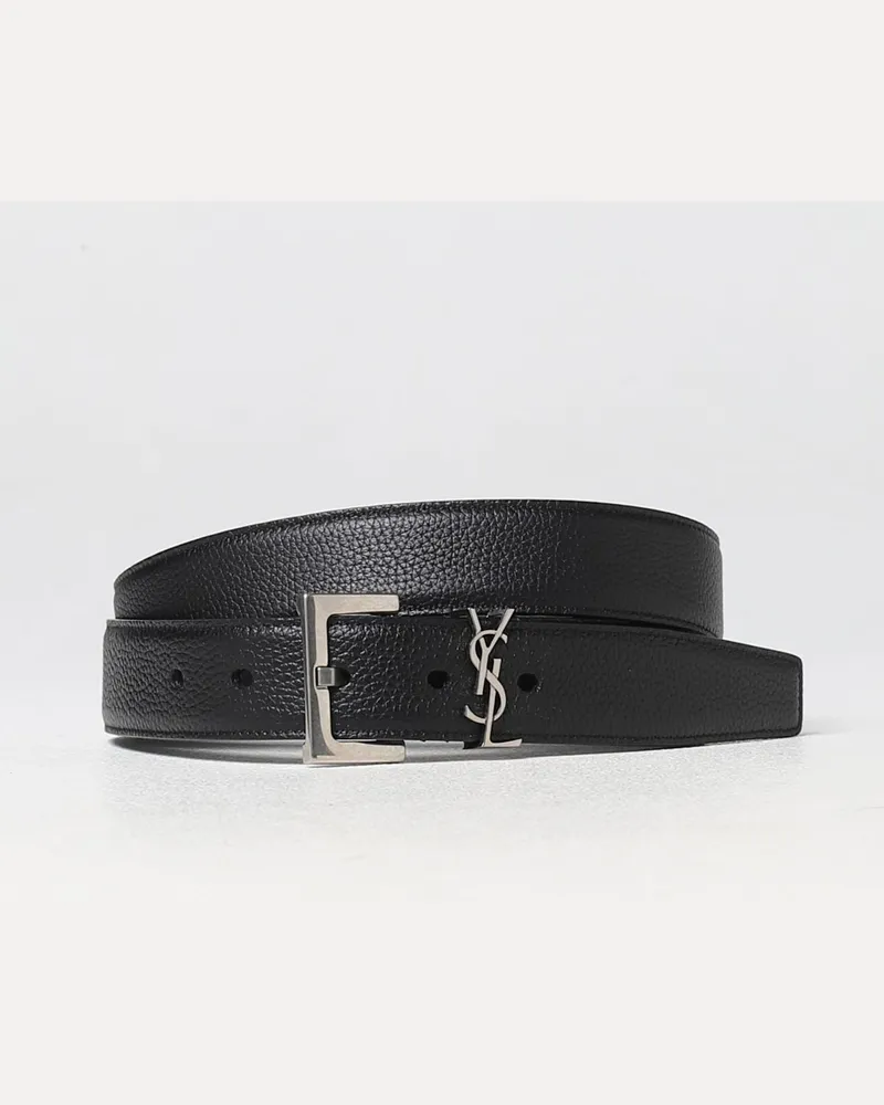 Saint Laurent Grtel herren Schwarz