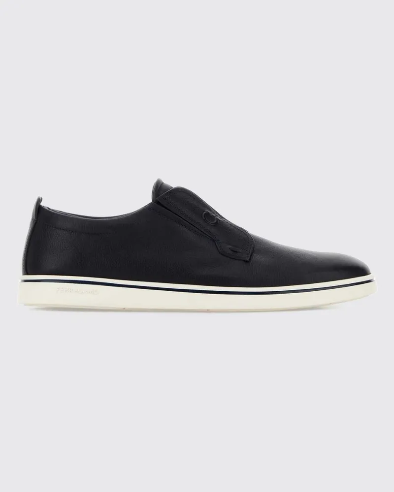Ferragamo Mokassins herren Navy