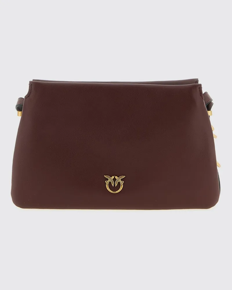 Pinko Schultertasche damen Burgunderrot
