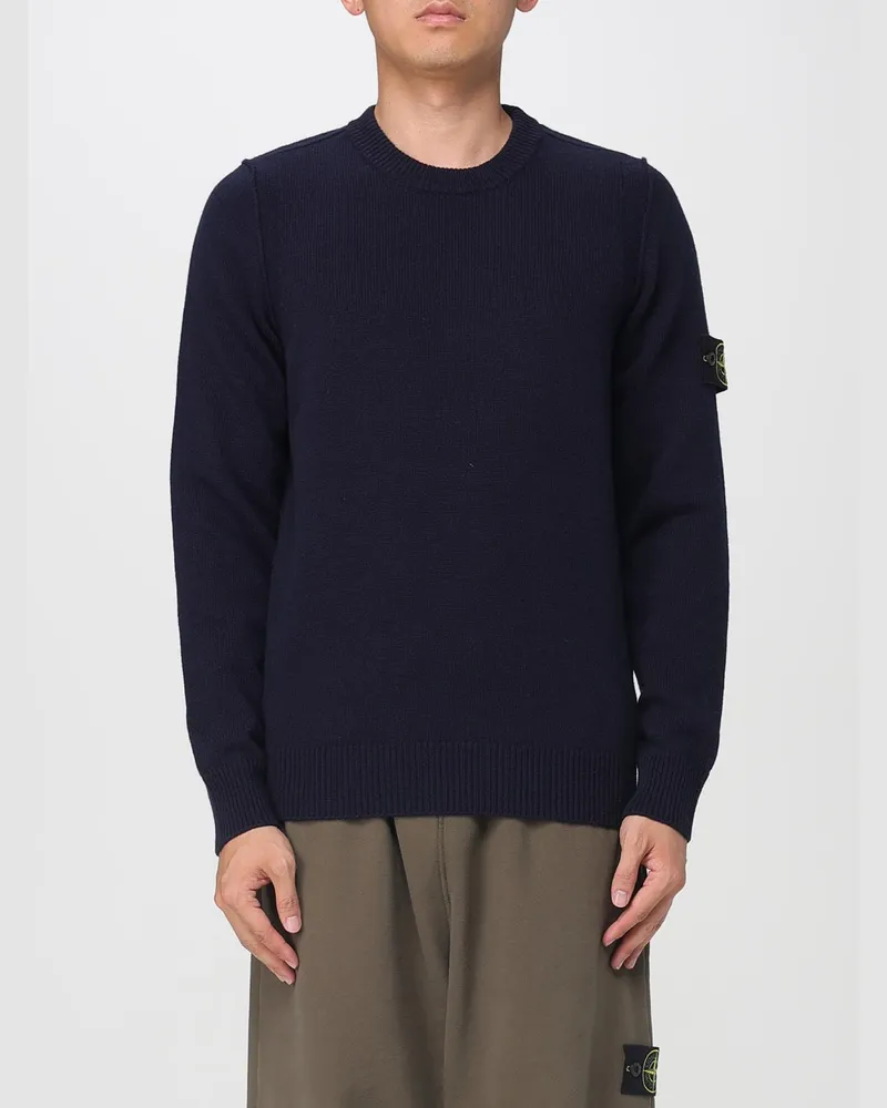 Stone Island Pullover herren Blau