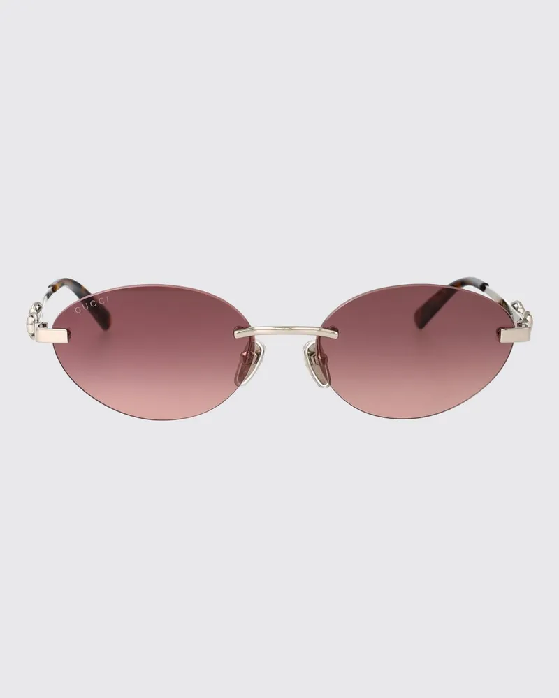 Gucci Sonnenbrille damen Silber