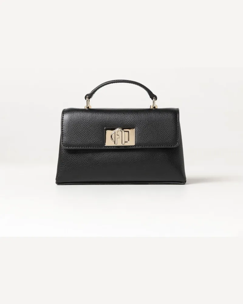 Furla Schultertasche damen Schwarz