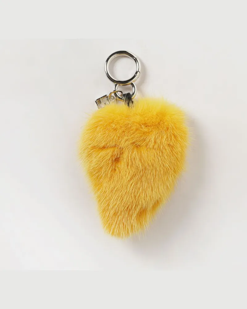 Fendi Schlüsselanhänger damen Gelb