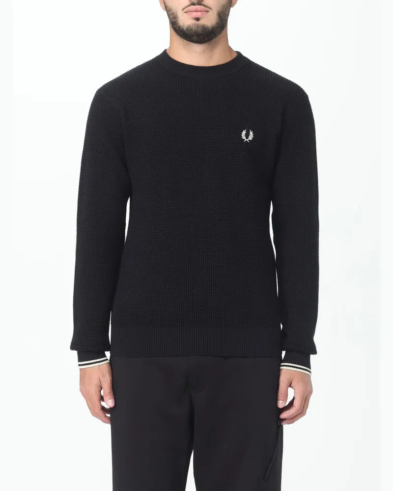 Fred Perry Pullover herren Schwarz