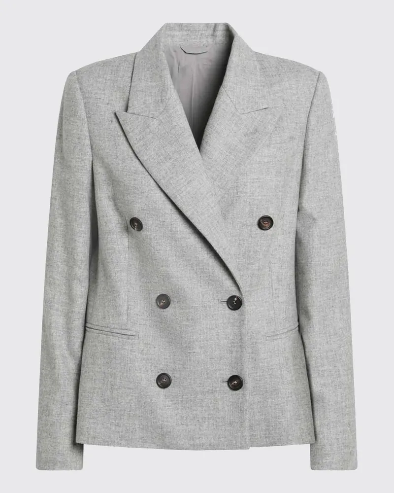 Brunello Cucinelli Jacke damen Grau
