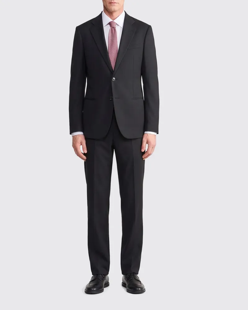 Giorgio Armani Anzug herren Schwarz