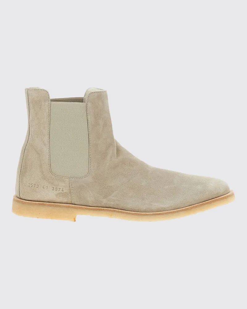 Common Projects Wildleder-Stiefeletten Grau