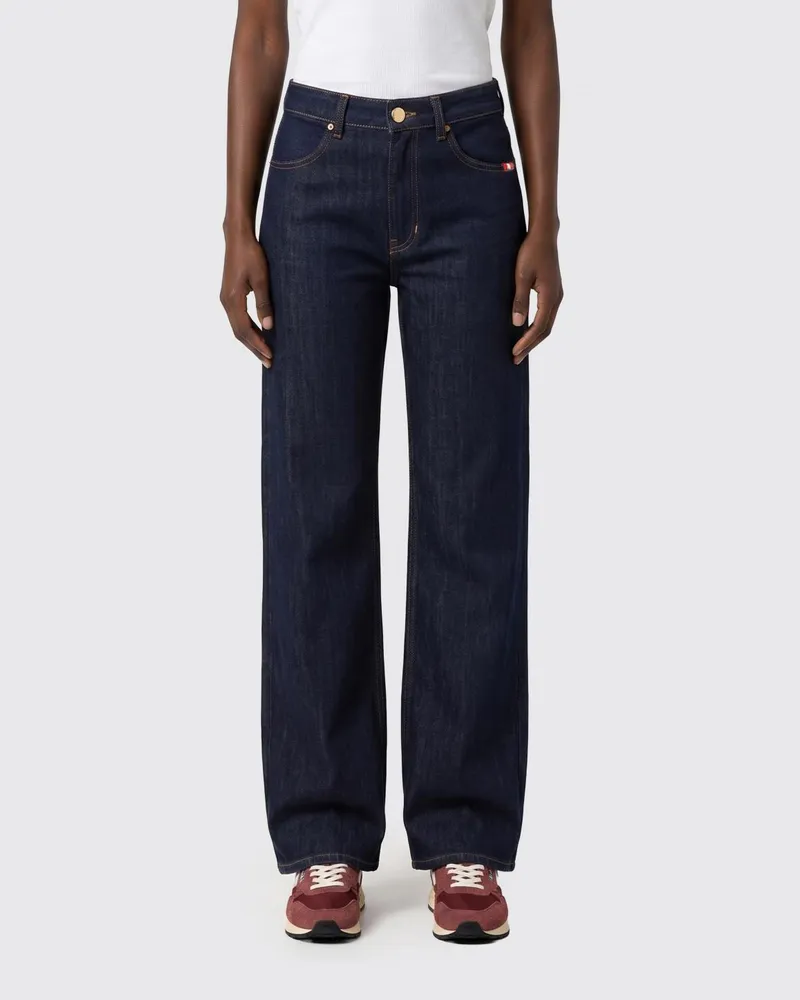 Amish Linda Baumwoll-Denim-Jeans Denim