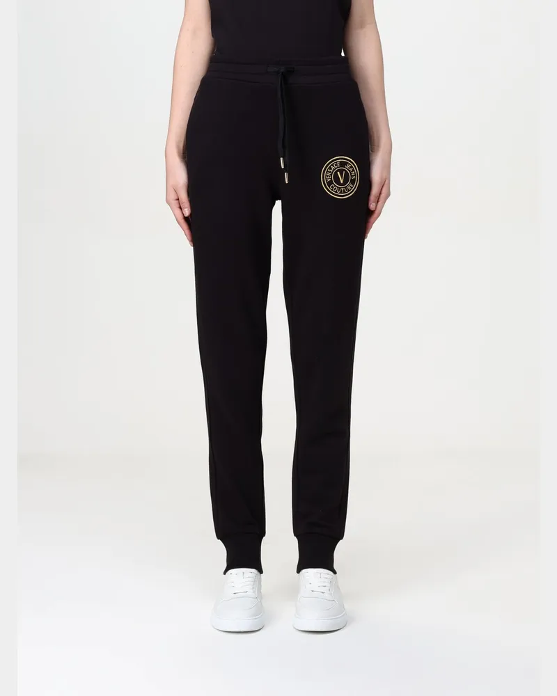 Versace Jeans Hose damen Schwarz