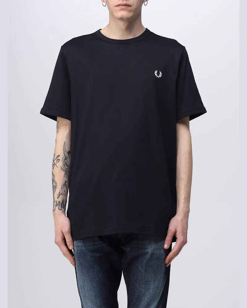 Fred Perry T-shirt herren Navy