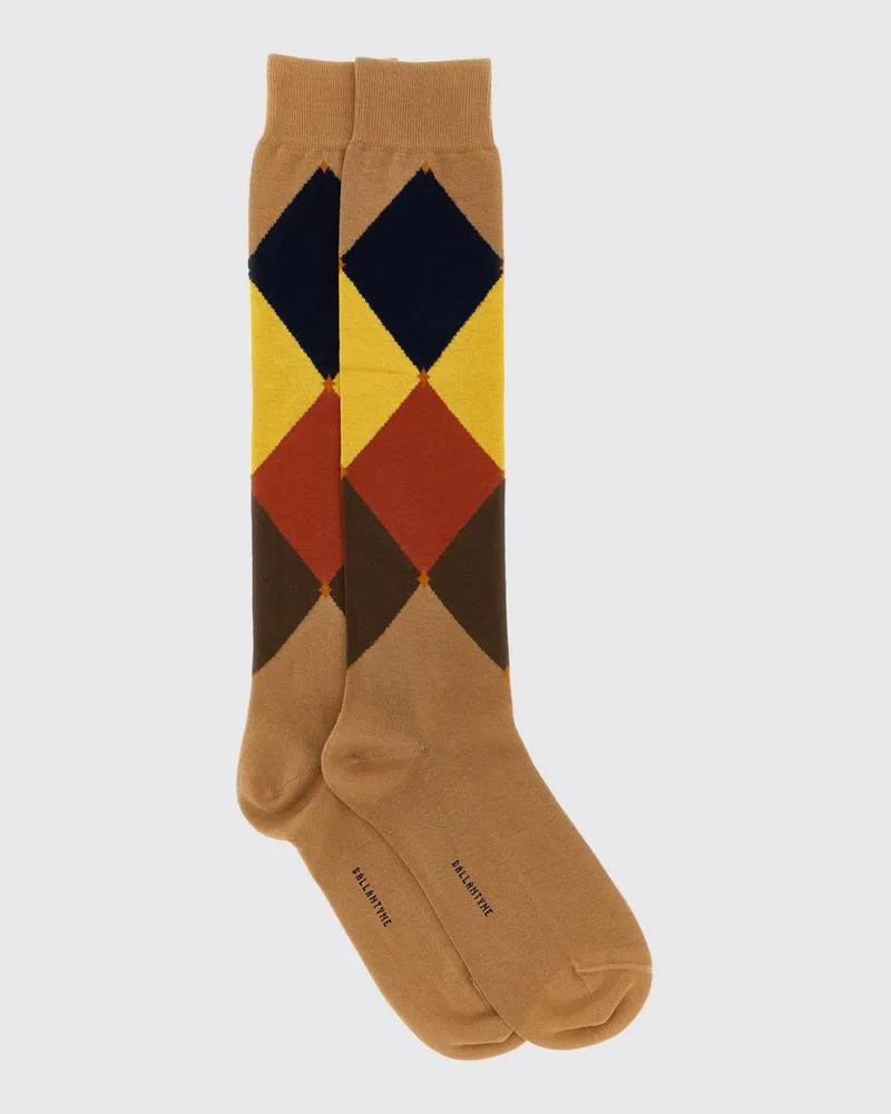 Ballantyne Socken herren Camel