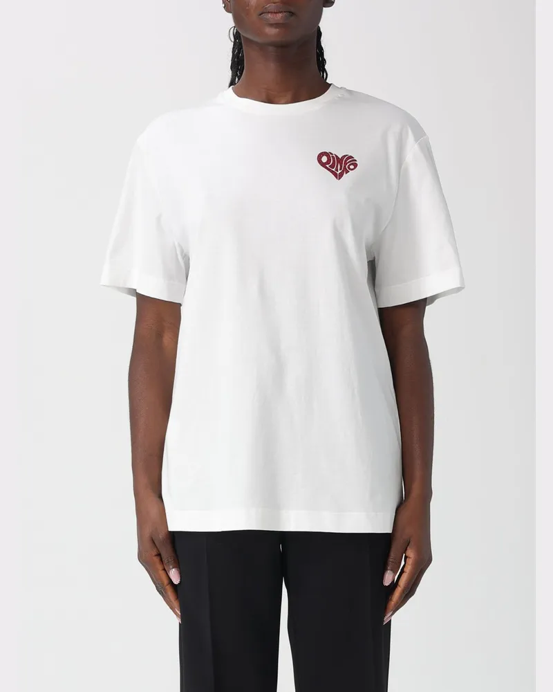 Pinko T-shirt damen Weiß