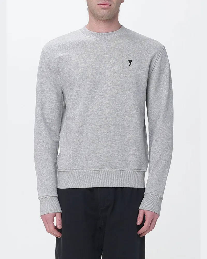 AMI Paris Sweatshirt herren Grau