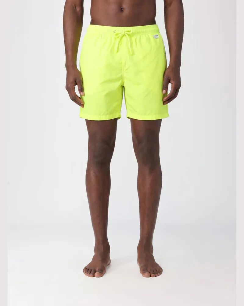 MC2 Saint Barth Boxer-Badeshorts Limette