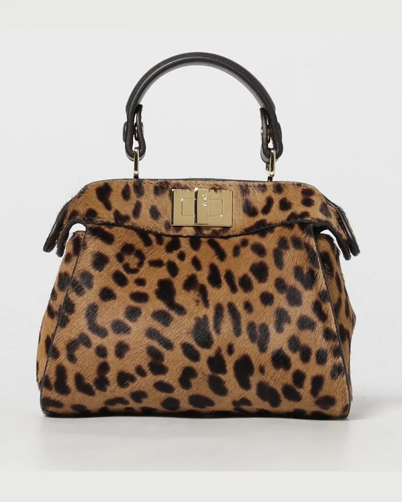 Fendi Schultertasche damen Tabak