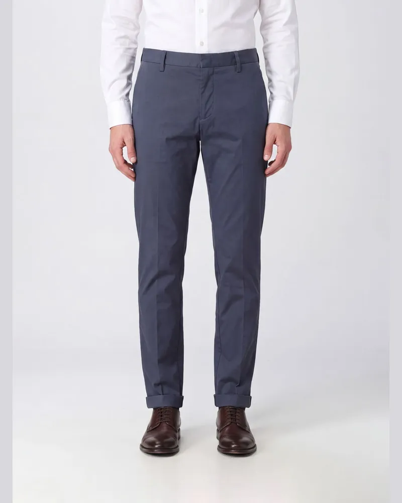 Dondup Chino-Hose aus Baumwollmischgewebe Blau