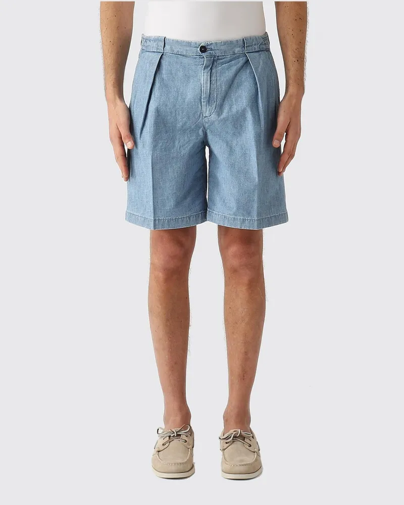 Briglia 1949 Shorts aus Baumwolle Denim