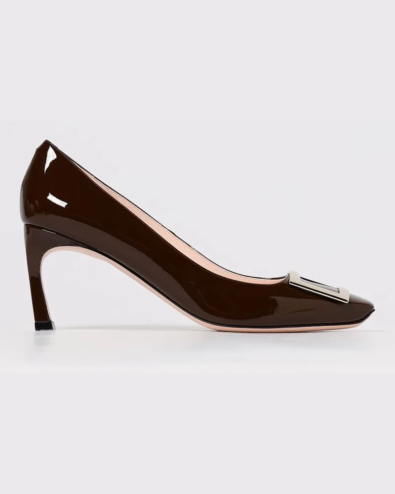 Roger Vivier Schuhe damen Haselnuss